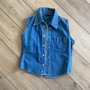 Banana Republic Denim Vest